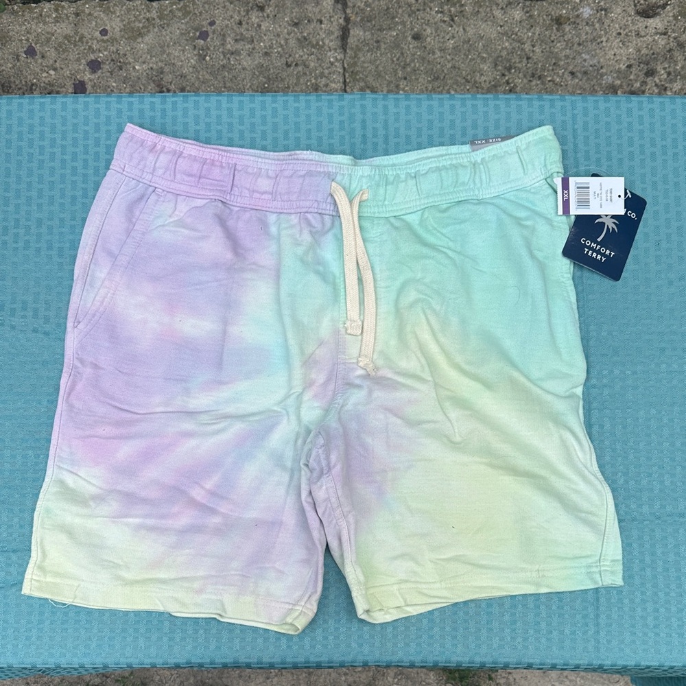 Surf & Swim Co Tie-Dye Pastel Shorts